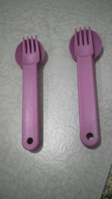 Sendok Makan Kalau Patah Ganti Baru - Spoon And Fork Twin Tulipware