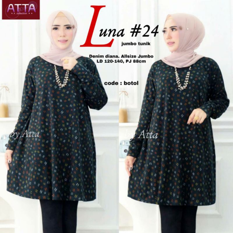 LUNA #24 Jumbo Tunik ATTA by Redea Hijab