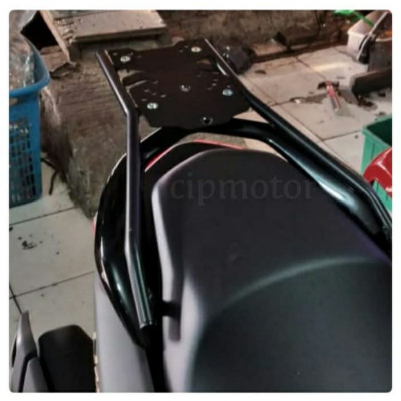 Breket Box Tempat Dudukan Box All New Nmax 2020 Model Shad