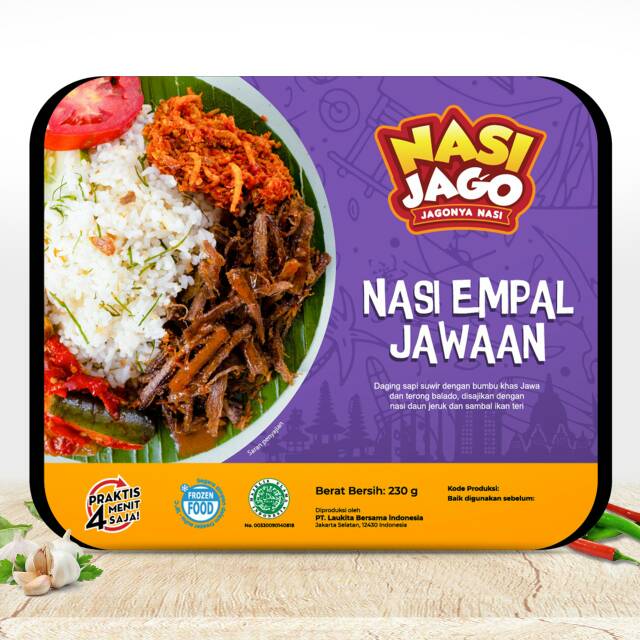 

Nasi jago empal jawaan