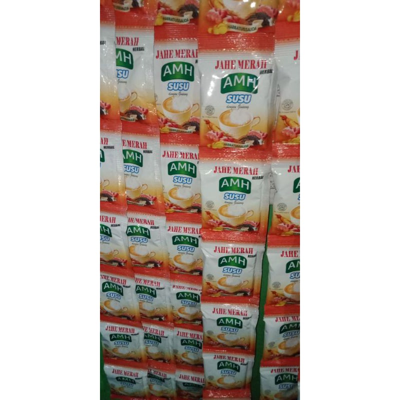 

JAHE SUSU AMH, Jahe AMH original, Jahe AMH Temulawak, 1 RENCENG ISI 10 SASHET. BERKUALITAS