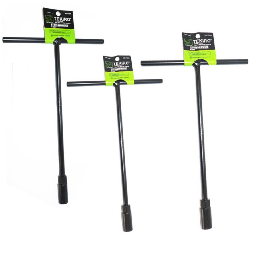 Kunci Sok T Paket 3 pcs TEKIRO Kunci Sok T 8mm 10 mm 12mm Kunci Sok Sock Shock T Stang kunci Sok