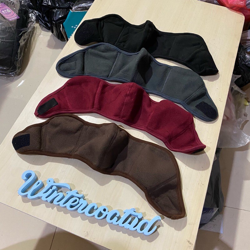 READY INDONESIA Masker musim dingin winter mask wanita pria penutup mulut motor