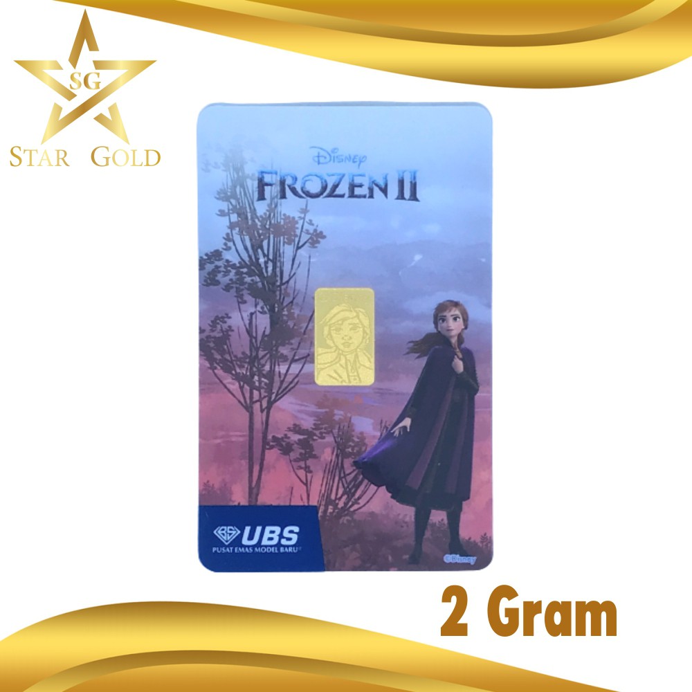 Star Gold  UBS Disney Frozen Anna 2GR