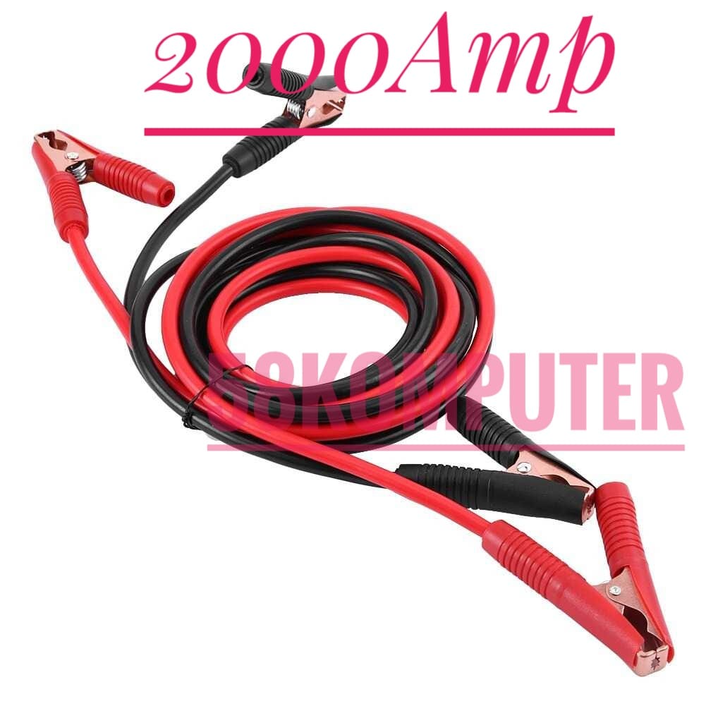 Autoleader Kabel Starter Jumper Alligator Clamp Cable 2000A 3.5 M Kabel Jumper Aki Mobil Berkualitas Kabel Jumper Starter Accu Mobil 2000a Autoleader Kabel Starter Jumper Aki Accu Leads Pure Copper 2000amp 3,5m Car Battery Booster Cable