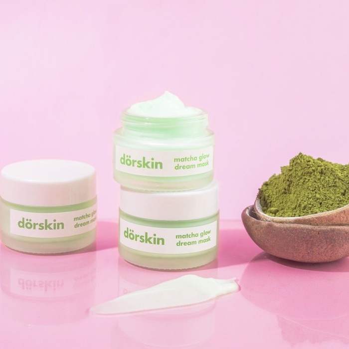 𝐑𝐀𝐃𝐘𝐒𝐀 - Dorskin Matcha Glow Dream Sleeping Mask Brightening Masker