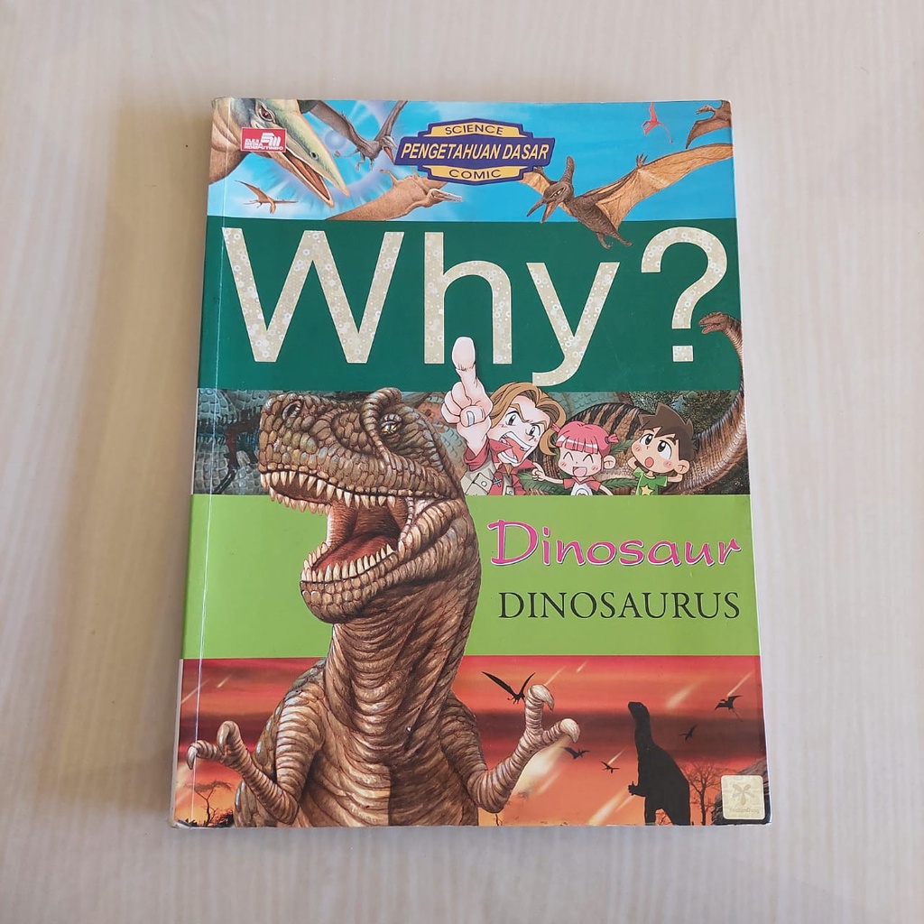 Buku Serial Komik WHY? - Dinosaurus (Preloved)