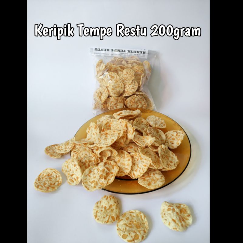 

Keripik tempe sagu 200gram