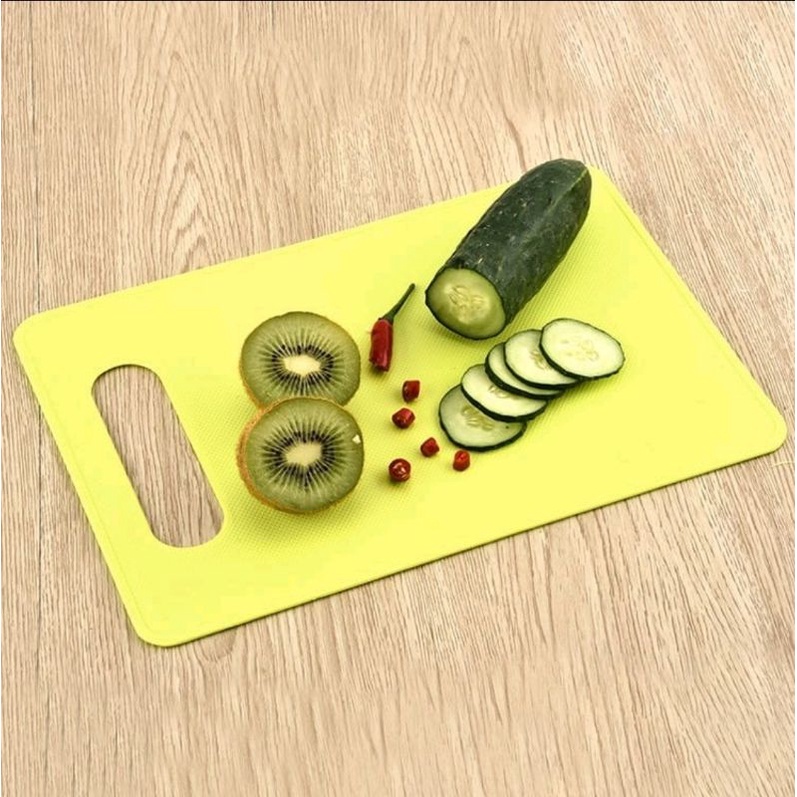 Talenan Plastik 29x19 Cm Tebal 1,5 Mili / Talenan Dapur Tipis Anti Slip / Cutting Board