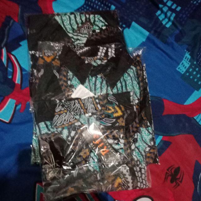 Batik Couple Keluarga Sania Ruffle Ori Ndoro Jowi Dnt