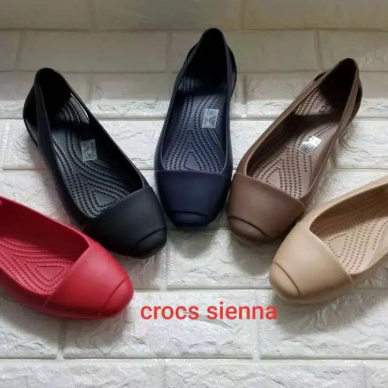 SEPATU WANITA SIENNA FLAT SHOES WOMEN CROCS