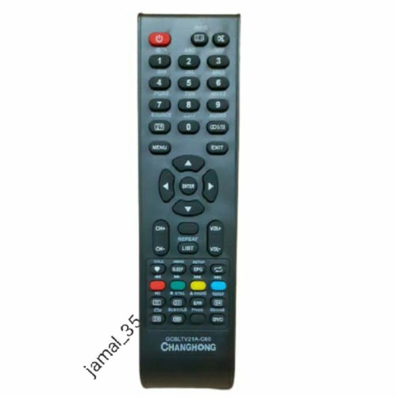 REMOTE REMOT TV CHANGHONG LCD LED GCBLTV21A-C60