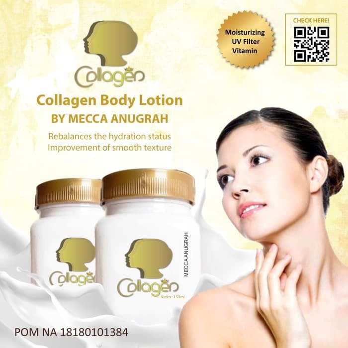 BIBIT COLLAGEN LOTION BY MECCA ANUGRAH ASLI SCAN BARCODE