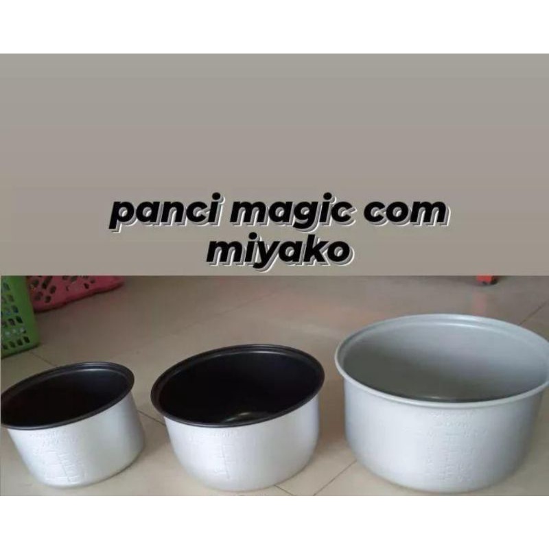 Panci Magicom Miyako 0,6 ,1,2, 1,8 liter