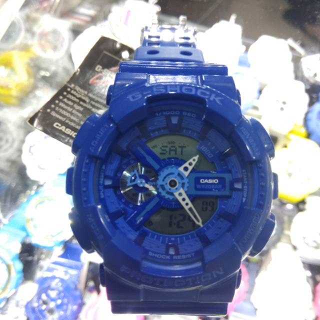 G-Shock GA 110BC 2ADR Biru Jam Tangan Original Murah