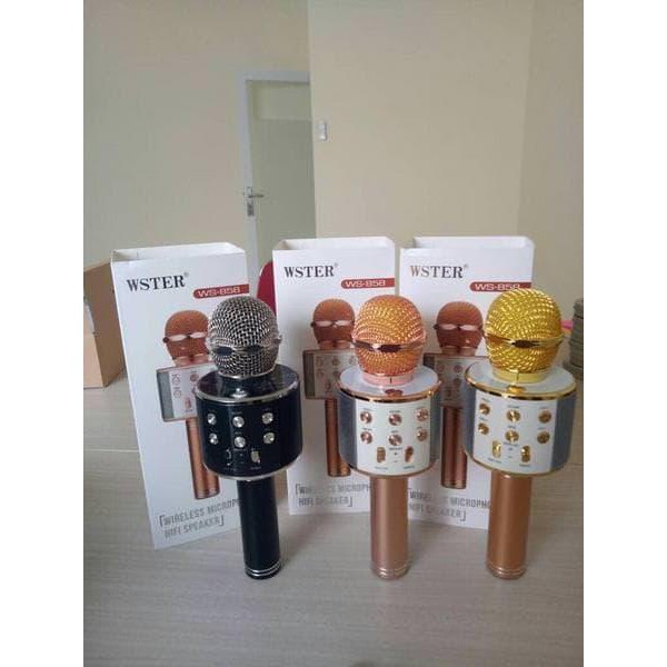 Mic WS 858 Mic Bluetooth Mic Wireless SUPER ORIGINAL RARE