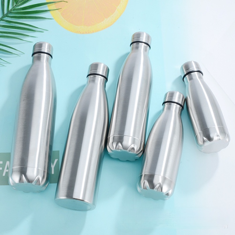 Thermos Botol Minum Olahraga Stainless Steel Termos Tumbler Kopi Teh Tumblr Tahan Panas Perlengkapan