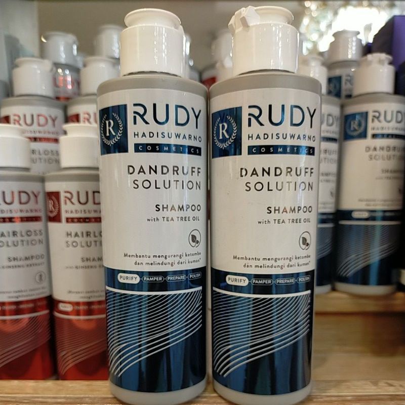 Rudy Hadisuwarno RHC Dandruff Solution Shampoo 200ml with Tea Tree Oil