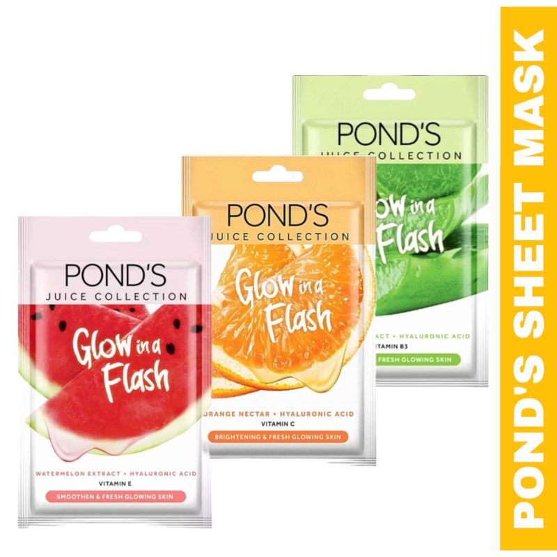 Ponds Glow in flash Sheet Mask 20 gr