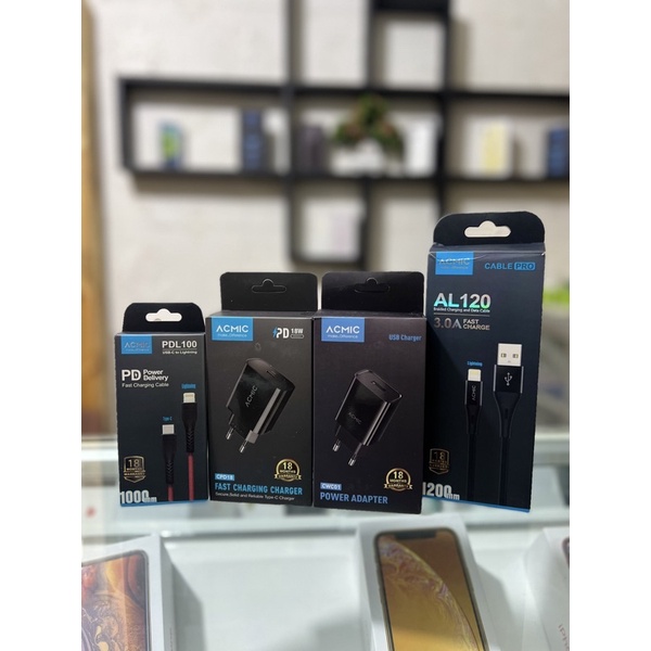 Charger Acmic fast charging original new