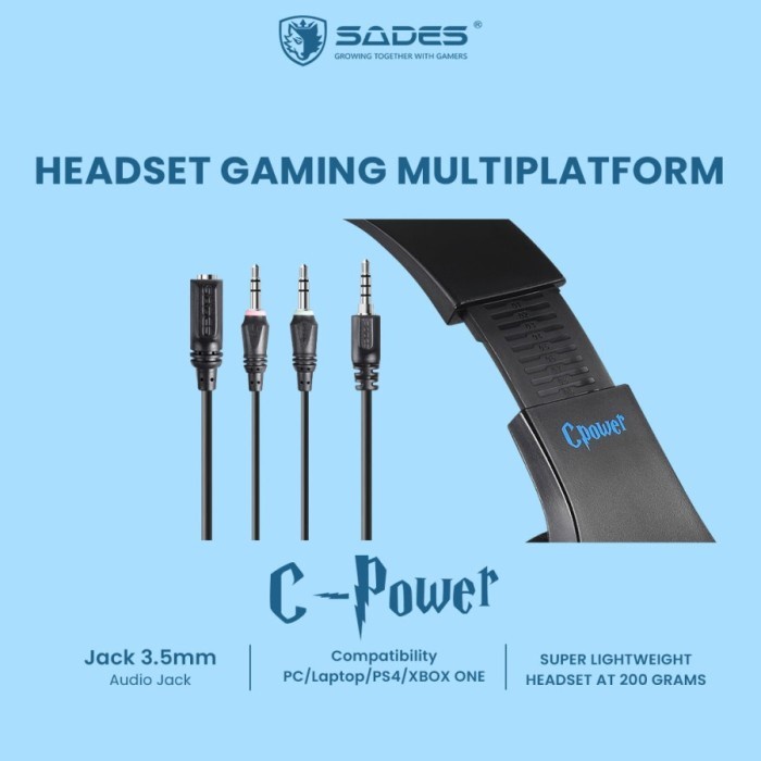 SADES Headset Sades Cpower Multiplatform