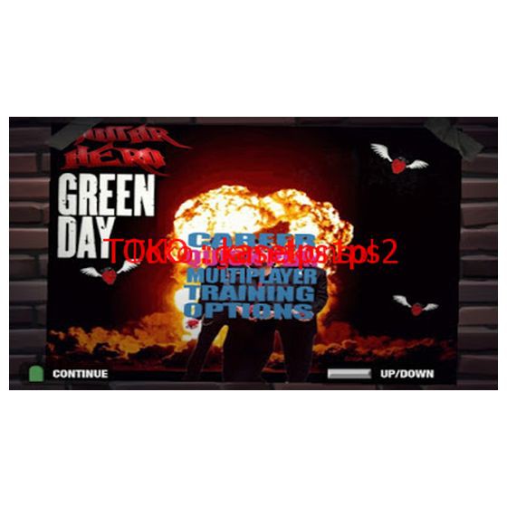 Guitar Hero Greenday - KASET PS2