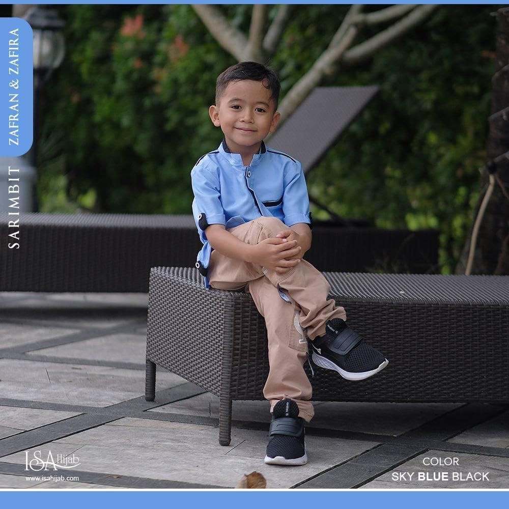ZAFRAN KOKO KIDS LENGAN PENDEK (ONLY KOKO) BY. ISA HIJAB