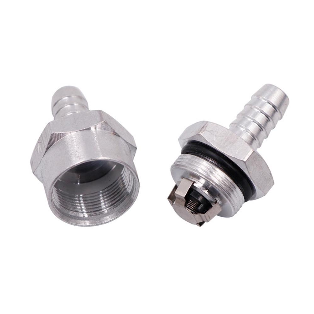 Katup Satu Arah Bahan Bakar 6/8/10/12Mm One Way Valve Fuel Motor Mobil Selang Aluminium Non Return C