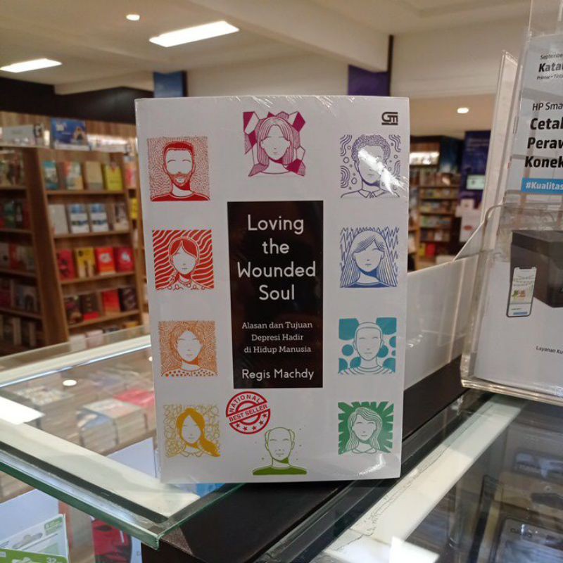 Buku Loving the wounded soul regis machdy original gramedia
