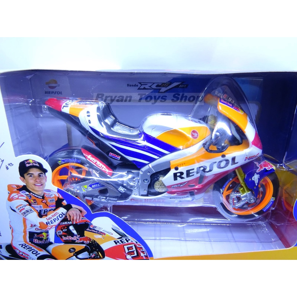 Maisto 1:10 MOTO GP Honda RCV 213 2017 MARC MARQUEST REPSOL