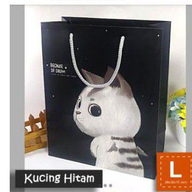 

Paper Bag Tali Motif / Tas Kertas Kado / Tas Ultah- L CAT