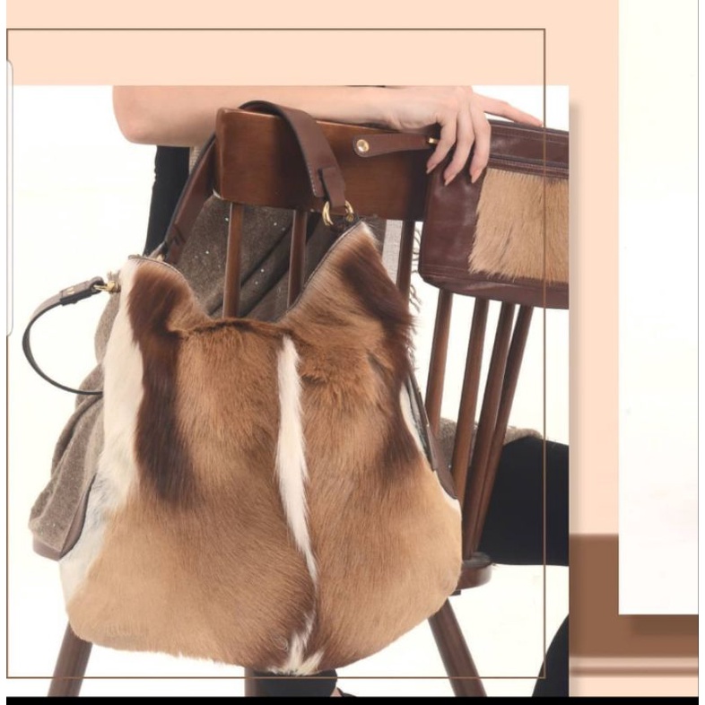 Tas Donini / Donini Bag Gianina Large Kulit Rusa