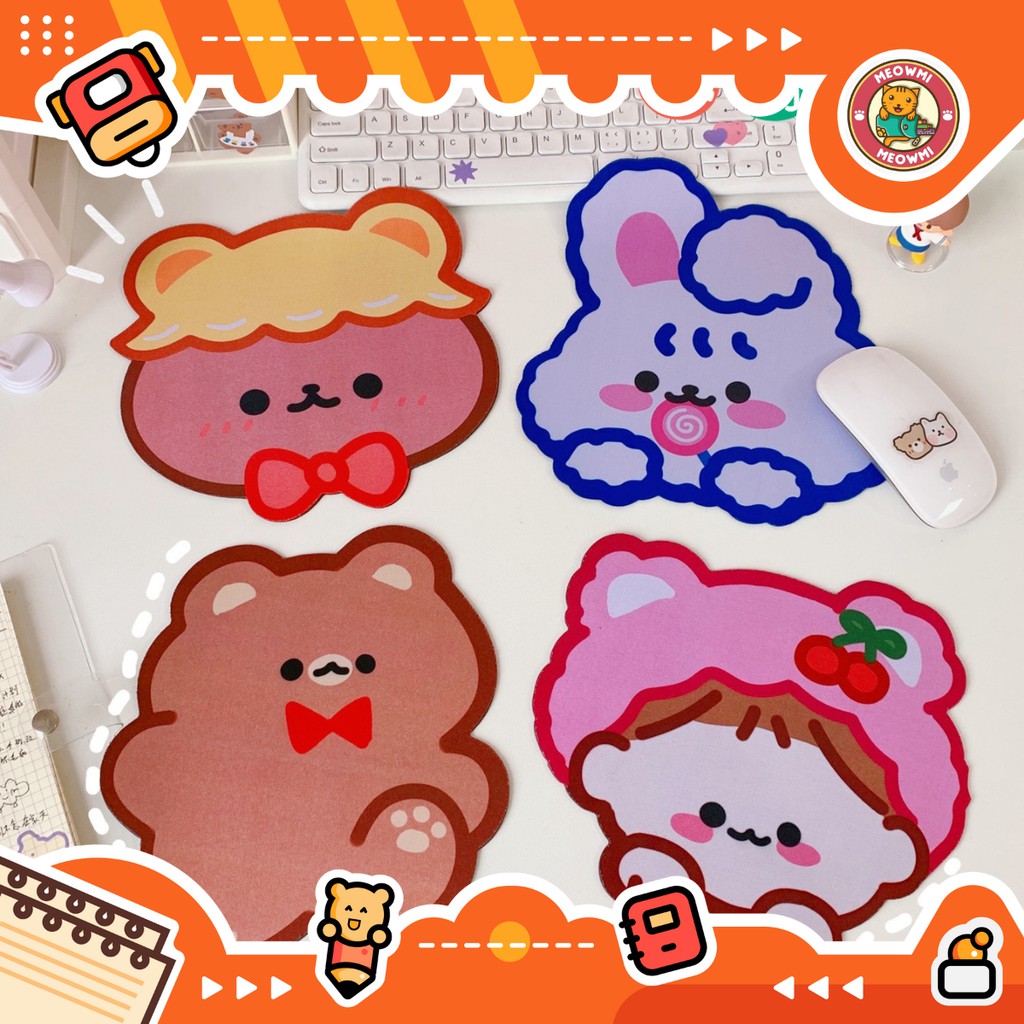 Mouse Pad Lucu Beruang Kelinci Cute Girl MPD0006 Shopee Mouse Pad Lucu Beruang Kelinci Cute Girl MPD0006 Shopee