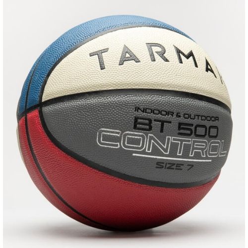 Bola Basket Size 7 BT500 TARMAK FIBA OFFICIAL Indoor Outdoor Bola Basket RED/BLUE/WHITE/GREY