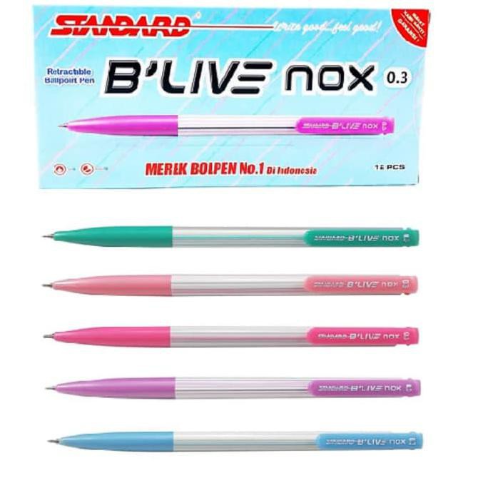 

BULPEN STANDART BLIVE NOX 0.3 ( 12 PCS )