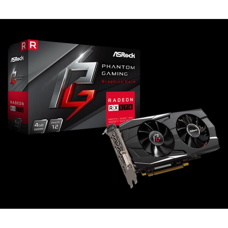 ASRock Radeon RX570 4GB Phantom Gaming