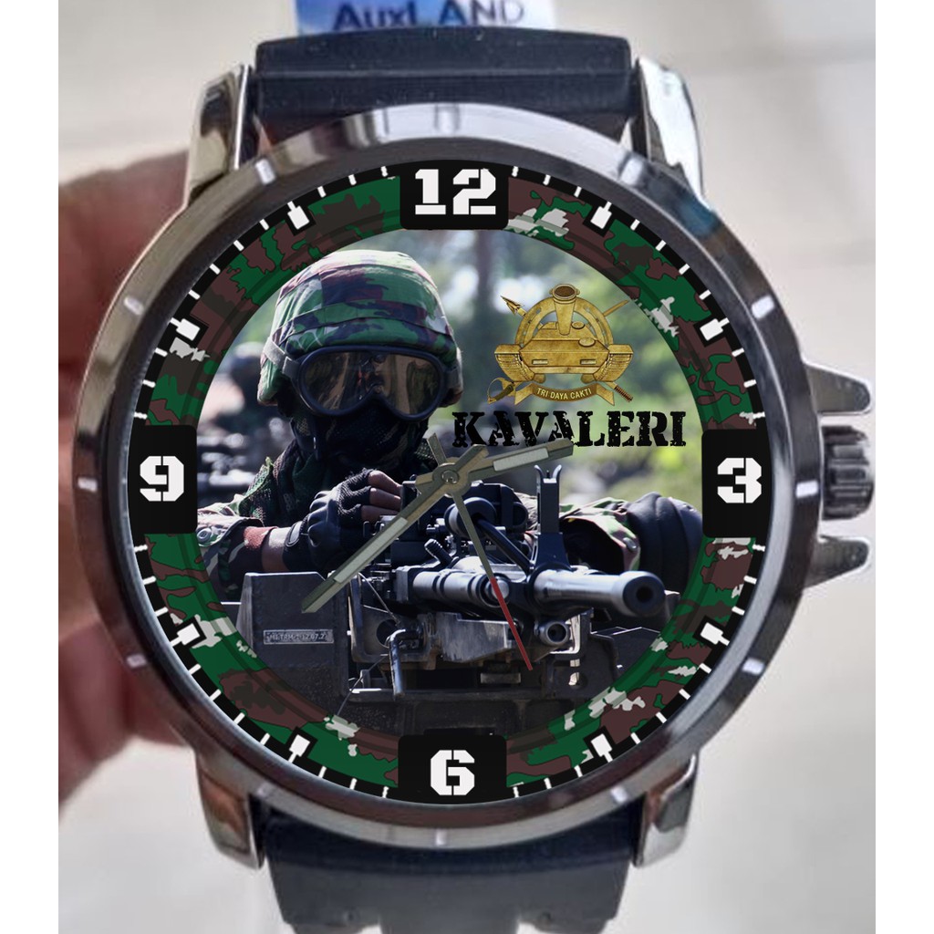 Jam Tangan Keren Terbaru Custom KAVALERI TNI AD