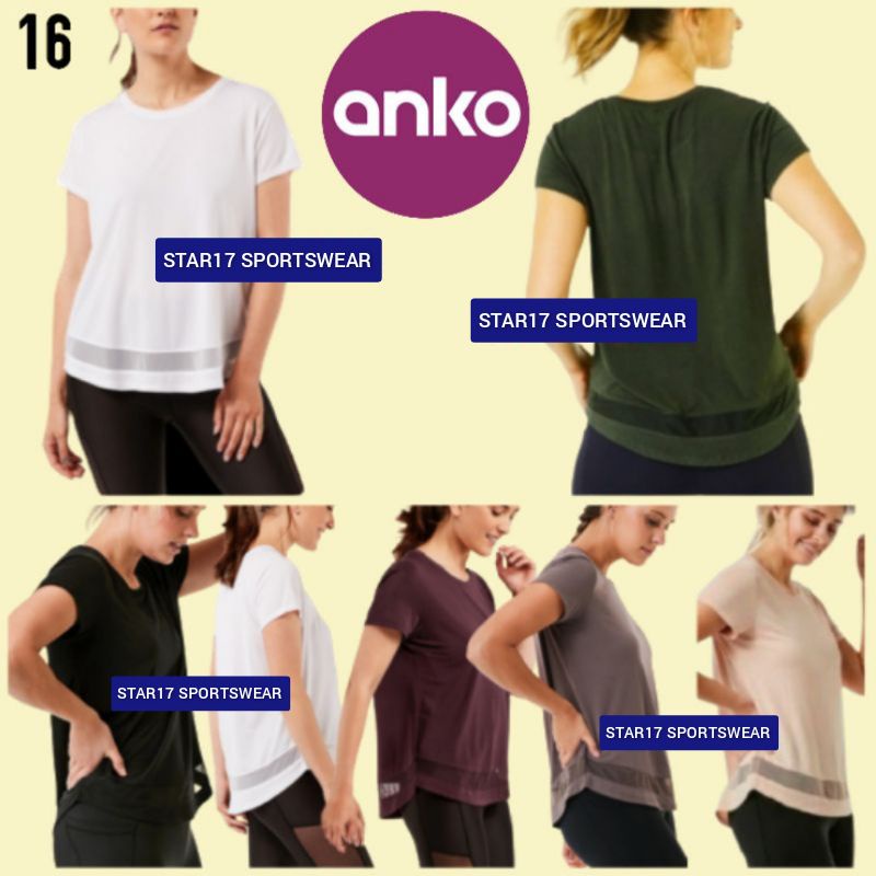 AN TSHIRT MESH JUMBO - BAJU SENAM JUMBO - BAJU ZUMBA BIG SIZE - BAJU SENAM IMPORT MURAH