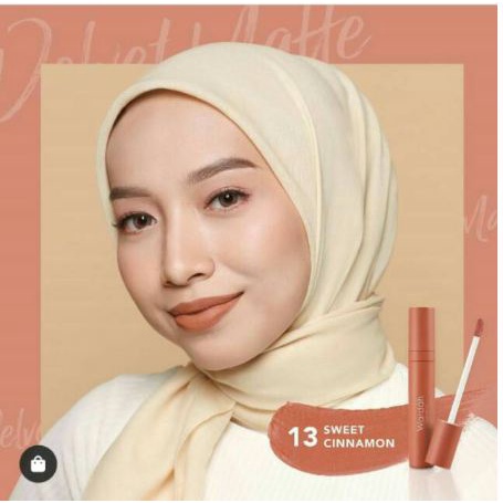 Wardah Colorfit Velvet Matte Lip Mousse Original No. 13 SWEET CINNAMON