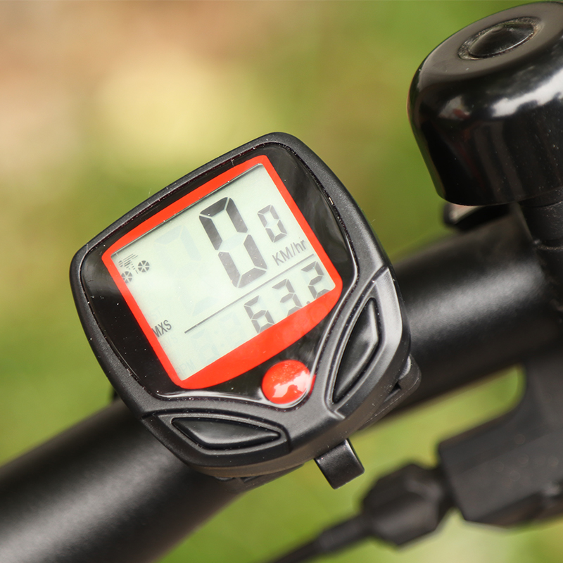 Bicycle Bike Digital LCD Display Speedometer Stopwatch Display