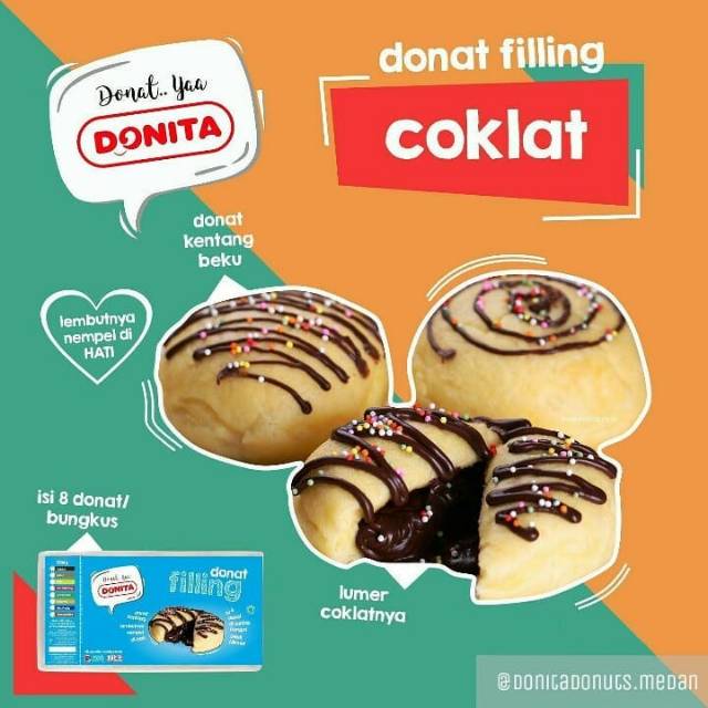 

Donat Kentang Beku Donita