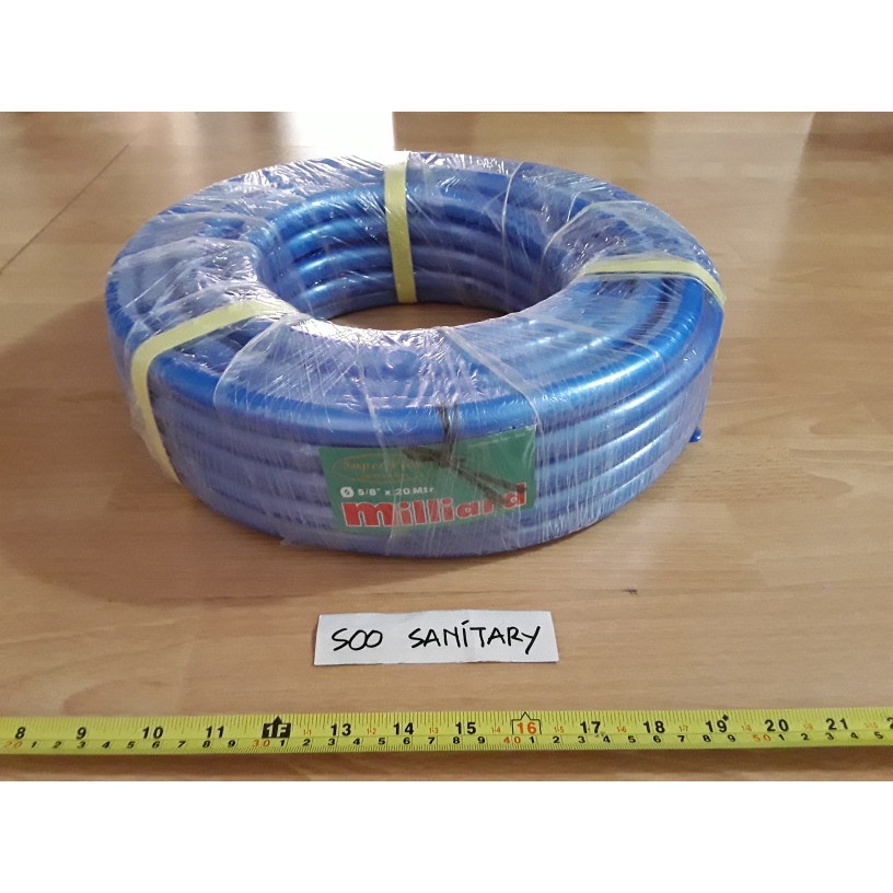 Selang Air 5/8" Superflex 20 Meter Milliard - Selang Metalik 20M