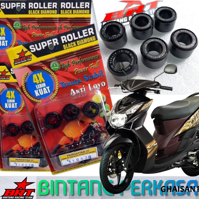 SUPER ROLLER BRT MIO SOUL MIO SPORTY E XRIDE 115 MIO J MIO SMILE MIO LAMA ROLER BRT YAMAHA LOLER BRT