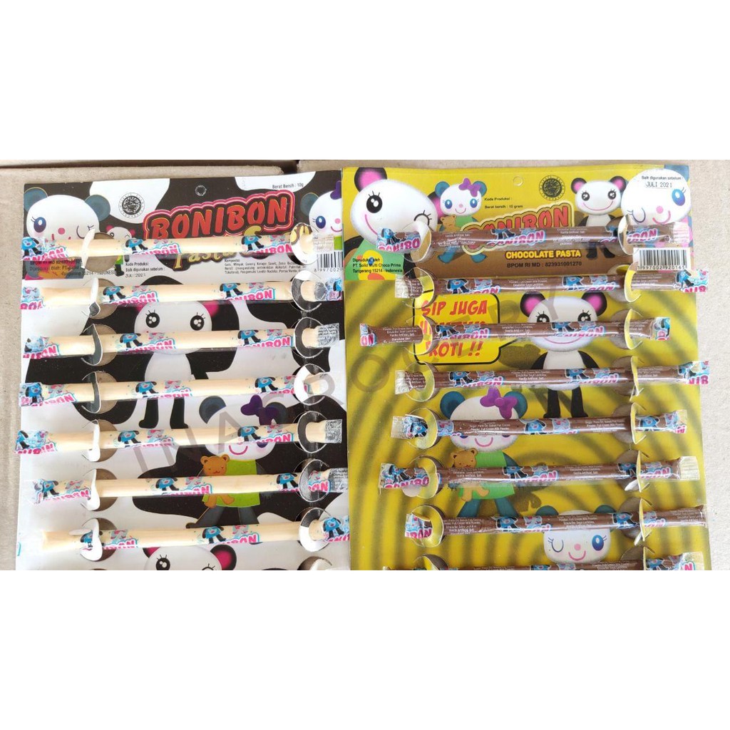 

BONIBON COKELAT PASTA (2 VARIANT) 130gr 13pcs