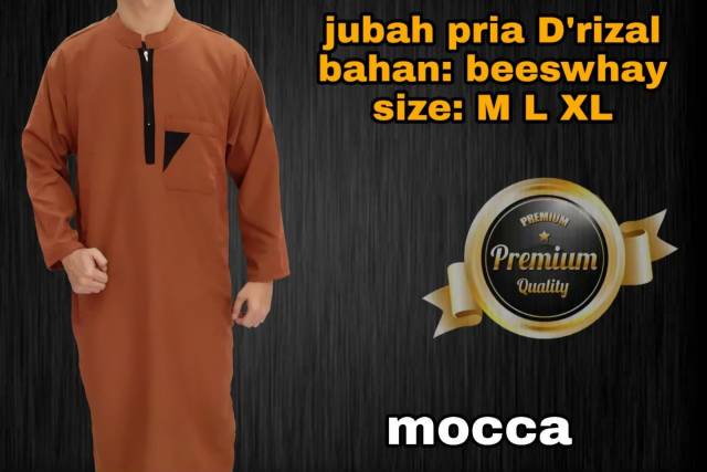 Jubah koko pria/muslim real pic