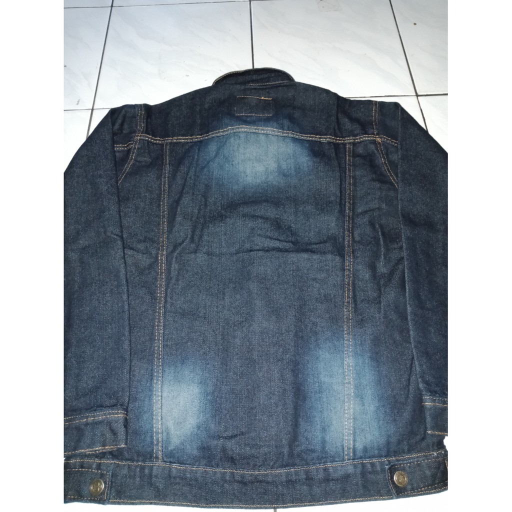 Jaket jeans pria jaket jeans prevail washing