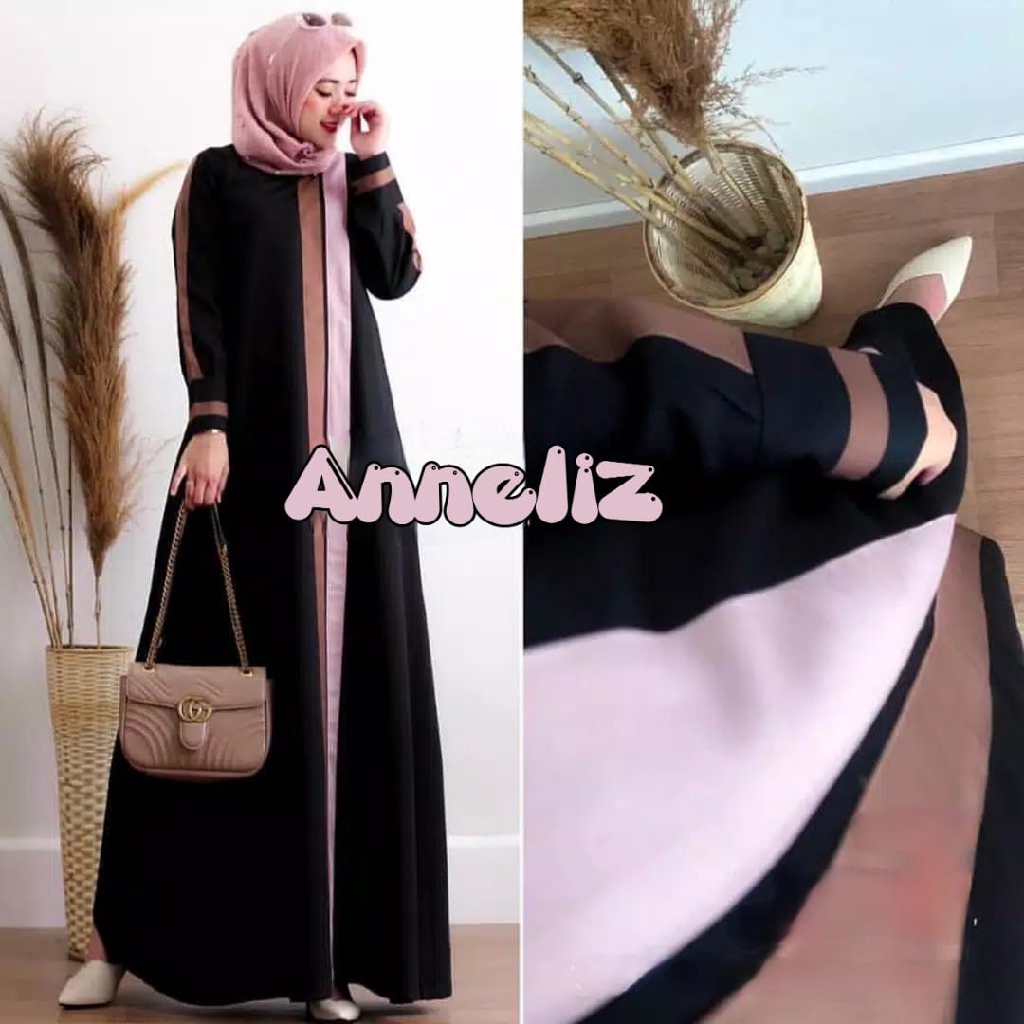 BUY 1 GET 1FREE | (S M L XL XXL XXXL 5L) DRESS MURAH ANNELIZ MAXI | PAKAIAN WANITA CANTIK
