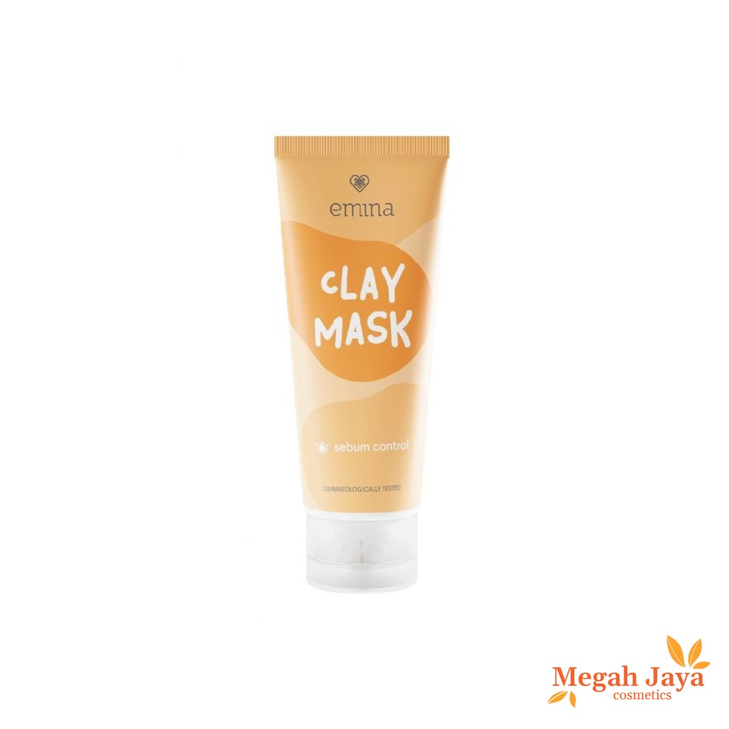 EMINA CLAY MASK SEBUM CONTROL 60 ML (KUNING) @MJ