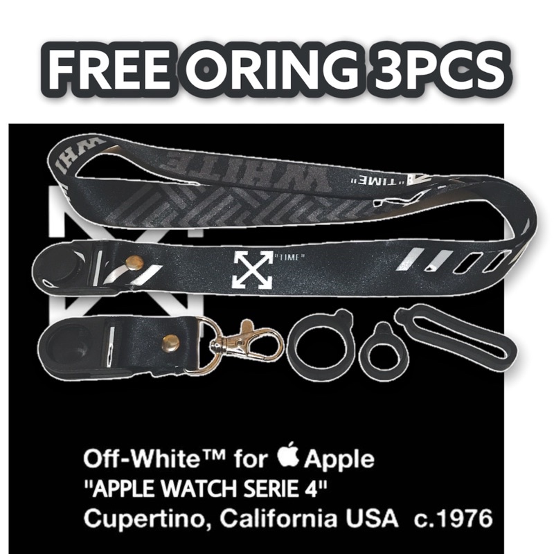 OFF WHITE SPECIAL ART FREE ORING 3PCS / GANTUNGAN HANDPHONE