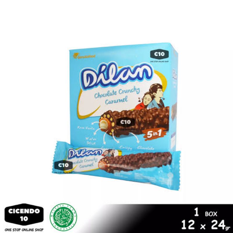 

DILAN CHOCOLATE CRUNCHY CARAMEL 5 IN1